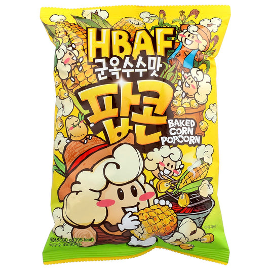 HBAF Baked Corn Popcorn 80g (South Korea)