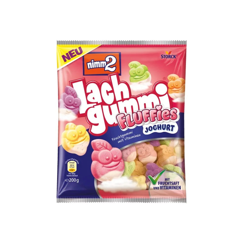 Nimm2 Smile gummi Fluffies yogurt 90g (Poland)