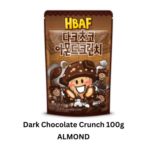 HBAF Dark Chocolate 100g Almond Crunch (South Korea)