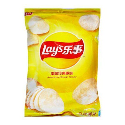 Lay's American Classic Flavor Potato Chips 70g (China)