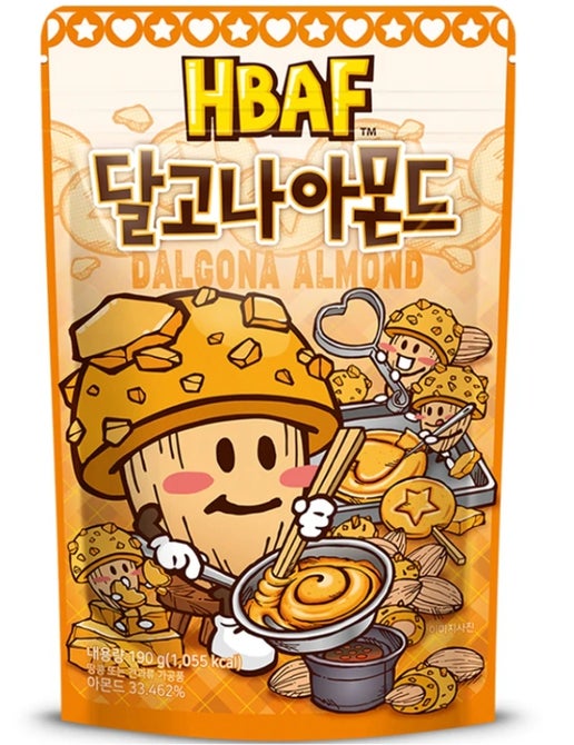 HBAF Dalgona Almond 120g (South Korea)