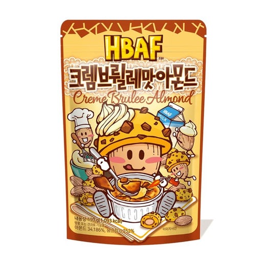 HBAF Creme Brulee Almond 120g (South Korea)