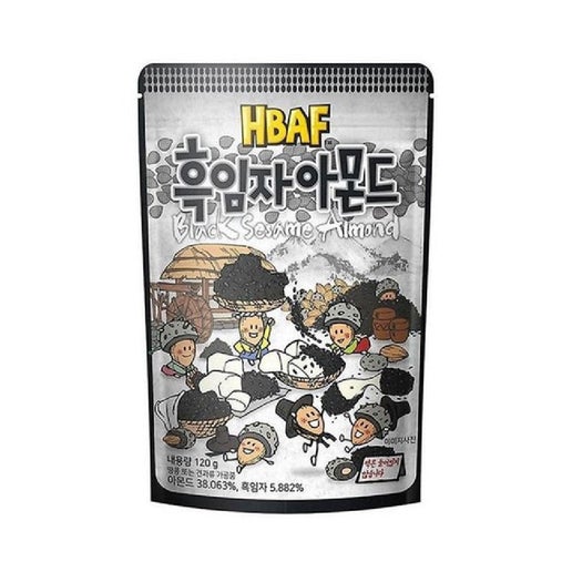 HBAF Black Sesame 120g Almond (South Korea)