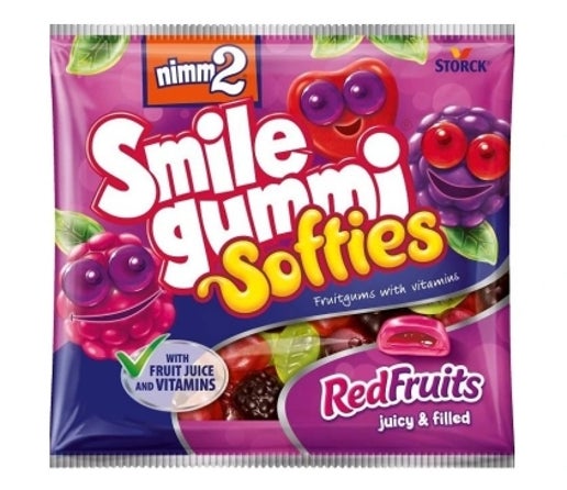 Storck Nimm2 Smile gummi Softies Berry 90g (UK)