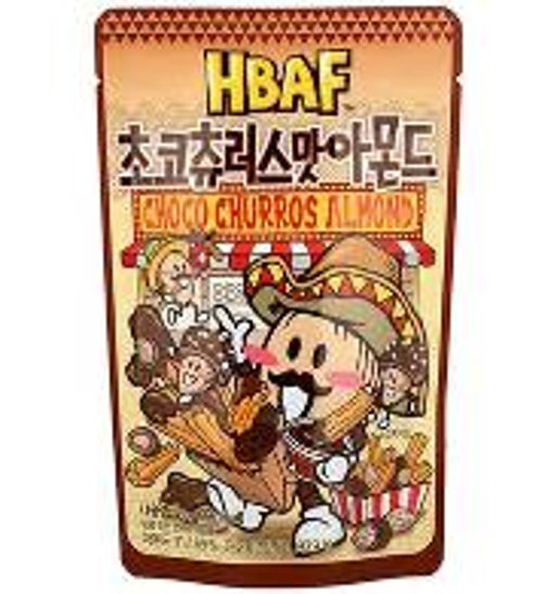 HBAF Choco Churros Almond 120g (South Korea)