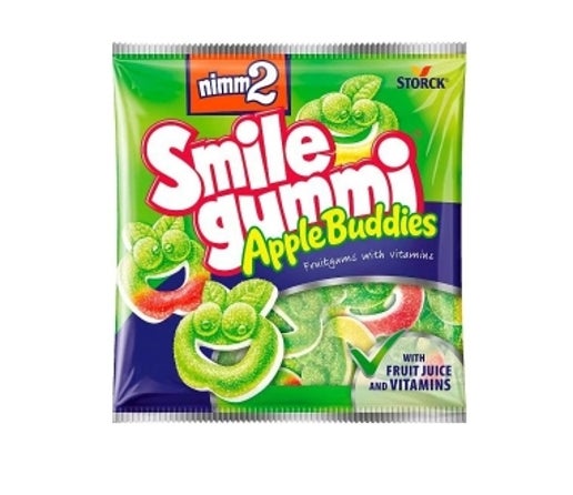 Storck Nimm2 Smile gummi Apple Buddies 90g (UK)