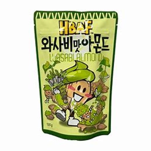 HBAF Wasabi Almond 40g (South Korea)