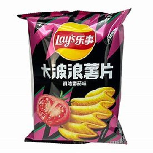 Lays True Thick Tomato Big Wave Flavor Healthy 70g