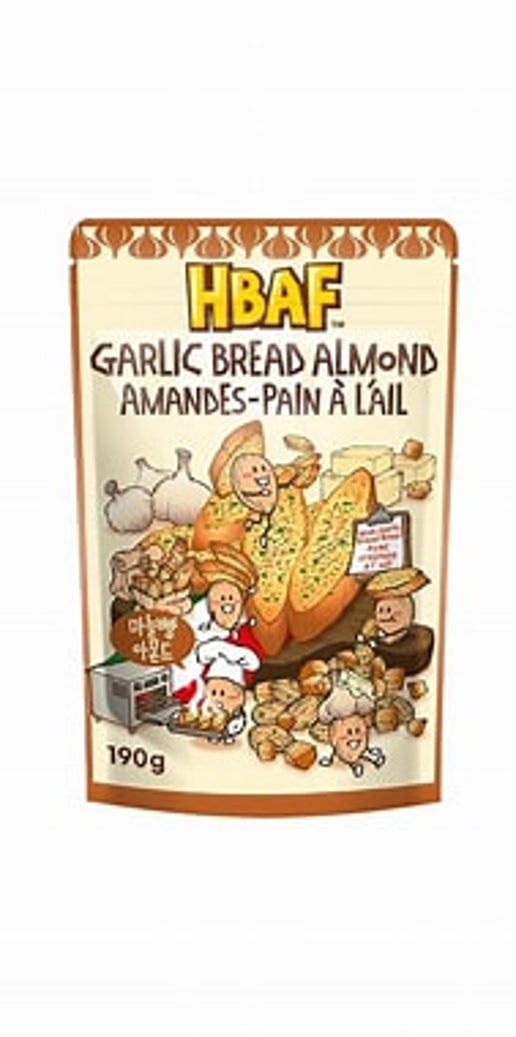 HBAF Garlic Bread Almond 120g (South Korea)