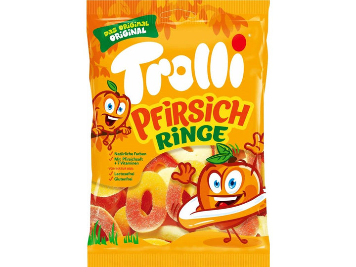 Trolli Peach Rings 150g (Poland)