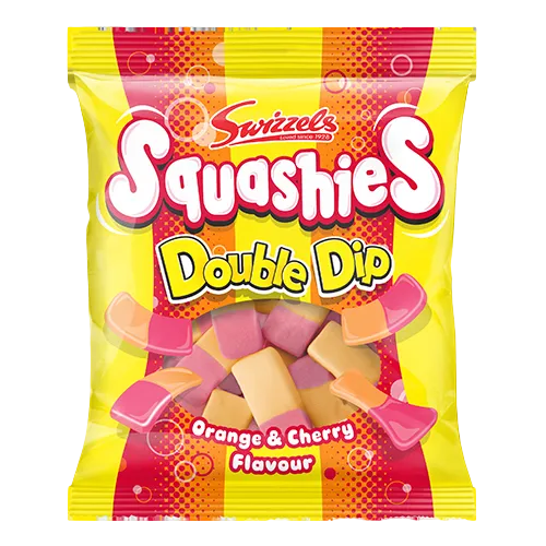 Swizzels Drumstick Squashies Orange and Cherry 120g (United Kingdom)