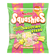 Swizzels Drumstick Squashies Sour Shooting Stars 120g (United Kingdom)