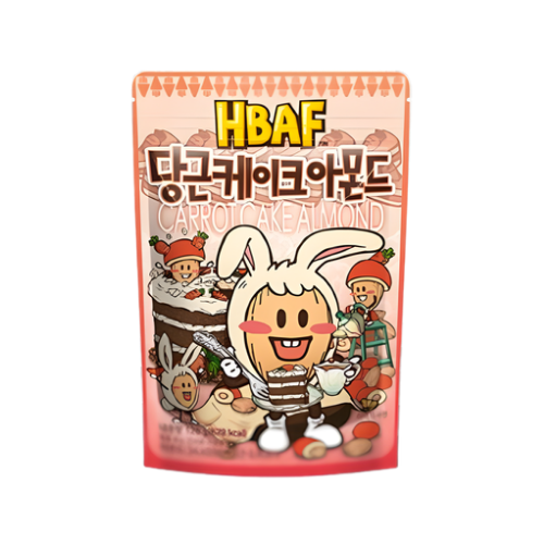 HBAF Carrot Cake Almond 120g (Korea)